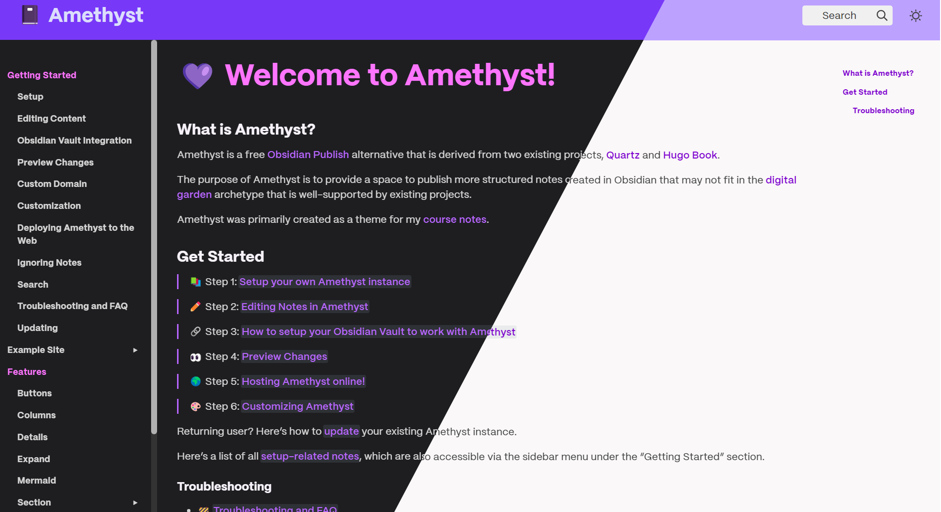 amethyst screenshot